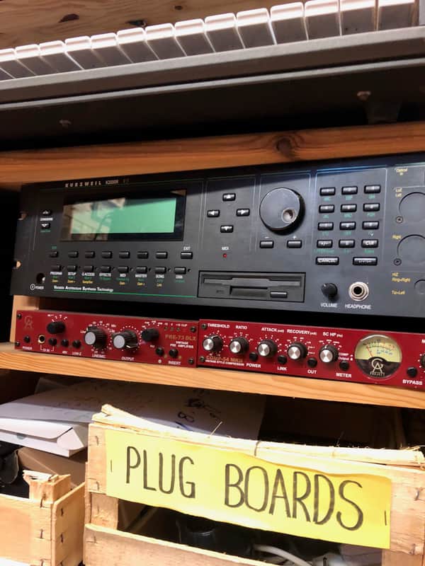 Kurzweil K2000R Rackmount Digital Workstation Sound Module 1990s - Black image 1
