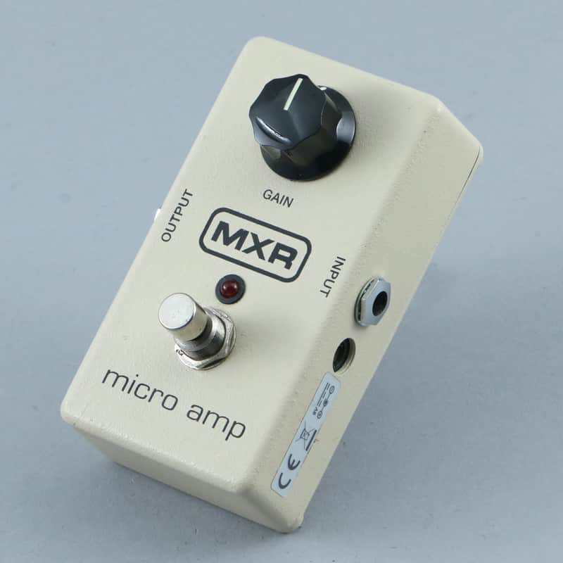 MXR M133 Micro Amp Overdrive Guitar Effects Pedal P-30556 image 1