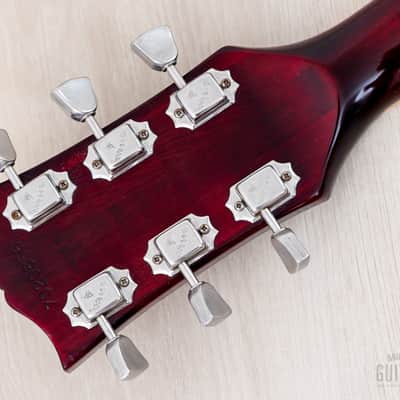 1978 Gibson Les Paul Standard Vintage Guitar Wine Red w/ T Tops, Case image 5