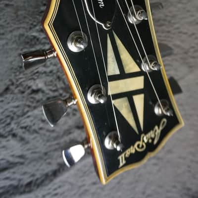 Aria Pro II Custom Single Cut Electric Guitar Cherry Sunburst MIJ image 10