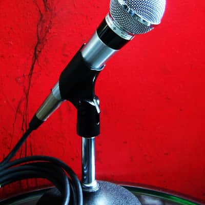 Vintage 1970's Shure 565SD / 565 Switchable Cardioid Dynamic Microphone Low Z w accessories Jimi Hendrix image 6