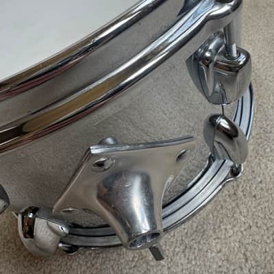 Slingerland Vintage 12” x 8” Chrome Tom Drum - Brass Hoops 60s - Chrome image 11