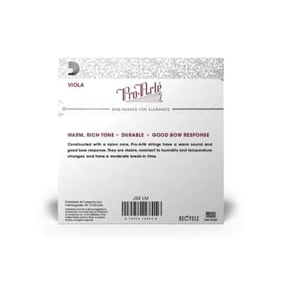 D'Addario Pro Arte Viola Strings - Long Scale, Medium Tension image 2