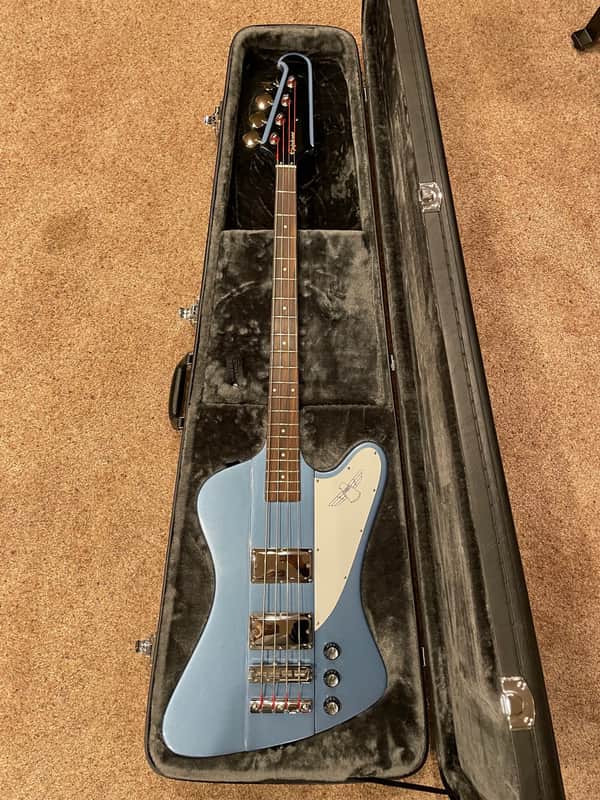 Epiphone Thunderbird Vintage Pro 2020 Pelham Blue image 1