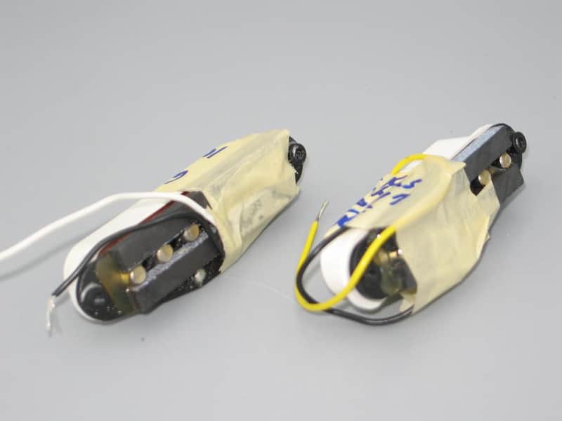 Generic Strat Pickups, White (Sold as a pair) White image 1