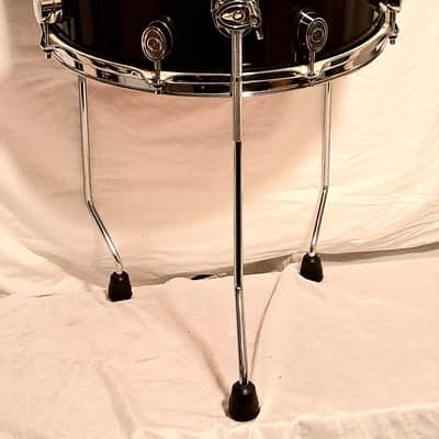 PACIFIC PDP BIRCH "FS SERIES" 16" x 12" (Super Rare Custom!) Floor Tom - Black Cherry Burst Gloss image 5
