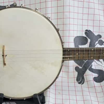 1920's? Triple X Super 17 fret Tenor Banjo, HC William L Lange image 2