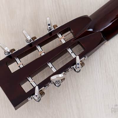 1993 Collings 0002H 12 Fret Long Scale Herringbone Acoustic Guitar, Near-Mint w/ Calton Flight Case image 5