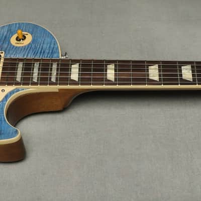 Gibson Les Paul Standard 50's Figured Top Ocean Blue 2024 DEMO image 5