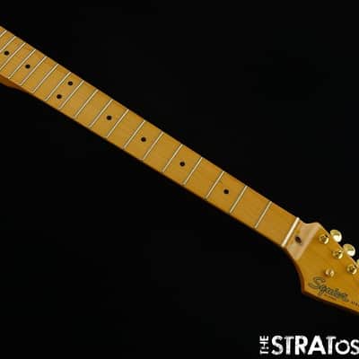 Fender FSR Squier Classic Vibe 50s Stratocaster Strat NECK w/ GOLD TUNERS Maple image 2