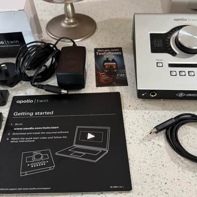 Universal Audio Apollo Twin Thunderbolt Audio Interface w/ Box PSU Cable image 5