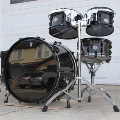 ROCKET SHELLS USA Carbon Fiber Drum Set 10" 12" 16" 18" Toms 24" Bass 14" Snare image 3