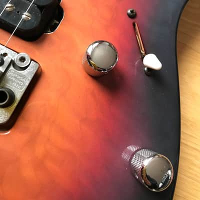 Washburn Mercury MG-104 Prototype 1992 Vintage Sunburst image 4