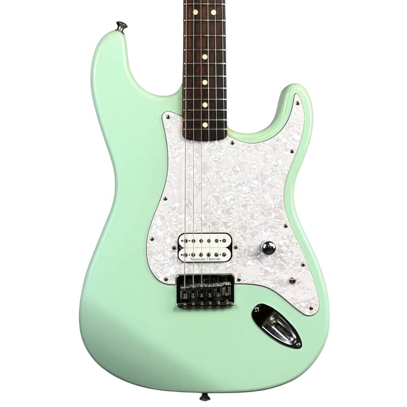 Fender Tom Delonge Stratocaster Surf Green 2002 *MODDED* W/HSC (Used) image 1