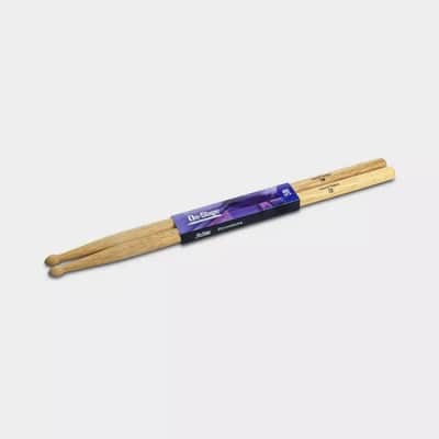 On-Stage Hickory Drum Sticks Brick - 5B Wooden Tip (12 Pairs) image 2