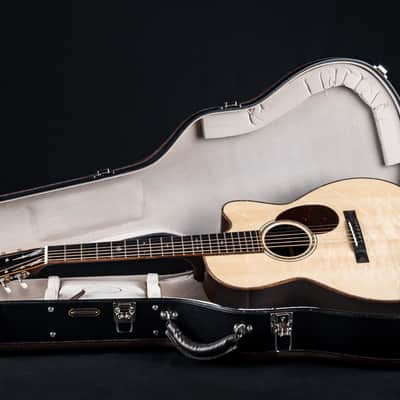 Santa Cruz 00-42 Cutaway African Blackwood and Bearclaw German Spruce Custom Used (2024) image 25