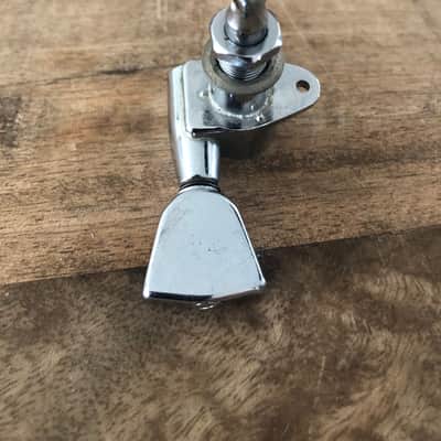 Gibson Tulip Tuning Machine (Bass Side) 1970’s Chrome image 3