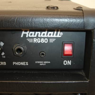 Randall RG80 80-Watt 1x12" Solid State Guitar Combo Amp image 10