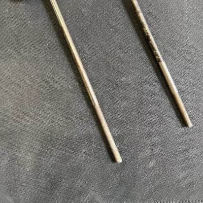 Ludwig 6-1/8" Nickel T Rods 2pk Vintage 1940's image 2