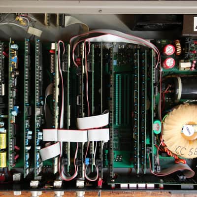 AMS Model DMX 15-80 S Computer Controlled Stereo Digital Delay 1970s - Black image 4