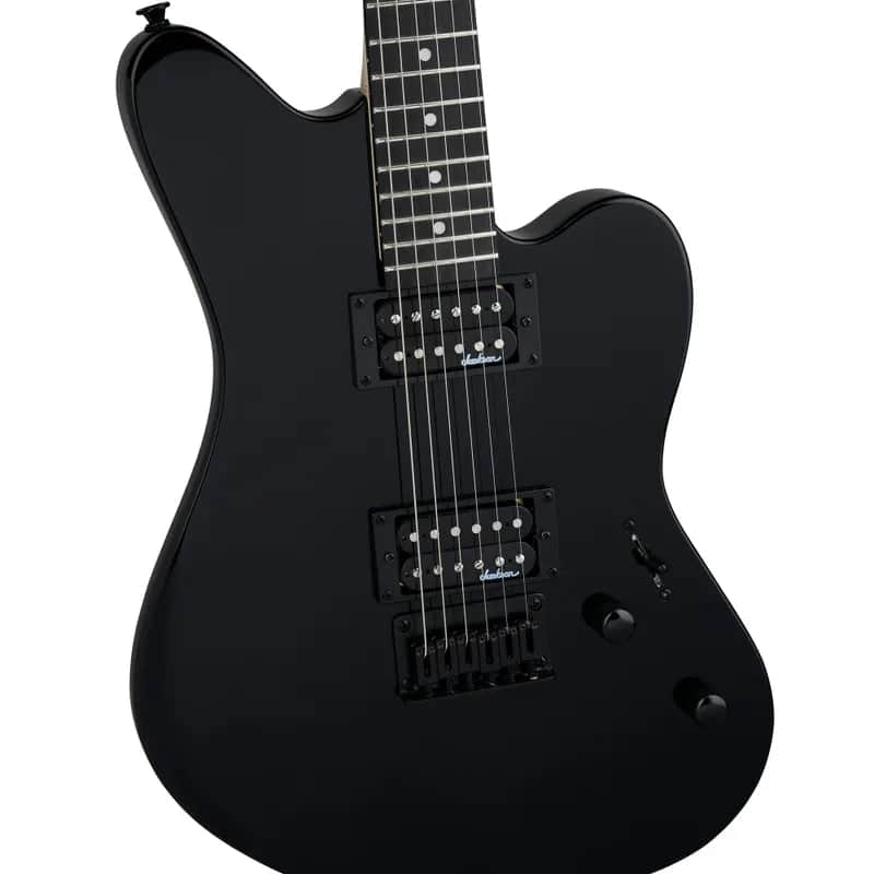 Jackson JS Series JS22 Surfcaster Electric Guitar Black image 1