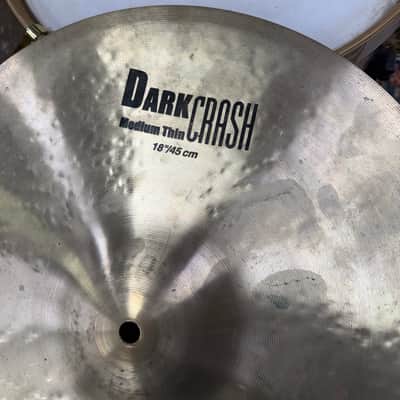 Zildjian 18" K Series Dark Medium Thin Crash Cymbal 1993 - Present - Traditional image 2