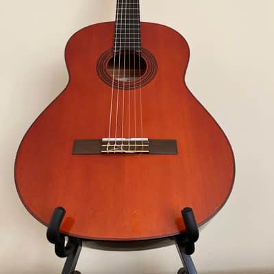 Yamaha G-55-1 classical 1976 red brown image 3