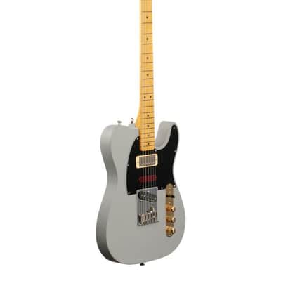 Fender Brent Mason Telecaster Guitar Maple Neck Primer Grey with Case image 8