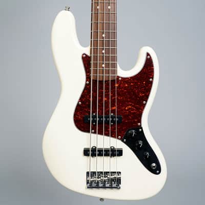 Fender American Professional Jazz Bass V 2017 - Olympic White image 1