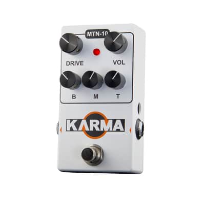 Karma Guitar Amps MTN-10 Overdrive Distortion Guitar Effect Pedal image 3