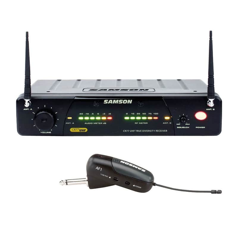 Samson Airline 77 True Diversity UHF Wireless Gibson Les Paul-Style Guitar System - Channel N3 (644.125 MHz) image 1