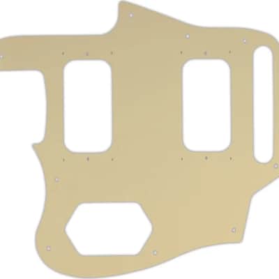 WD Custom Pickguard For Left Hand Fender Kurt Cobain Signature Series Jaguar #06B Cream/Black/Cream