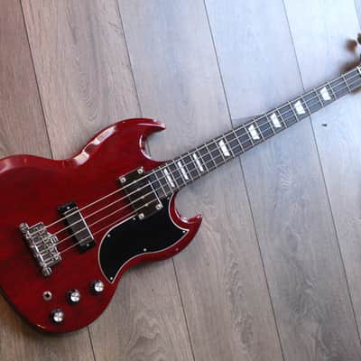 GIBSON "SG Standard Bass, Heritage Cherry" HARDCASE, PAPERS, STRAP, 3,58 KG image 1