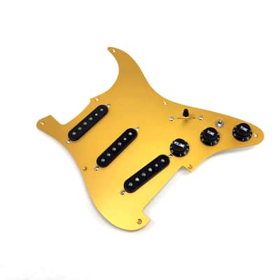 Carparelli 9-Way Strat Wiring Mod – Fully Loaded Pickguard, Vintage Single Coils, CTS Pots image 1