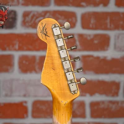 Fender Custom Shop LR25 ‘62/‘63 Stratocaster Super Heavy Relic Shell Pink Boos Leather Custom Pickguard 2025 image 11