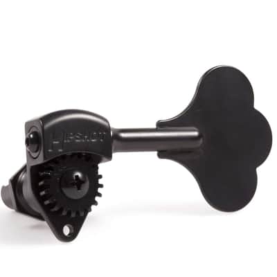 Hipshot Ultralite LIC Tuner HB6C 3/8 Black - 2x2 Set Auth Dealer