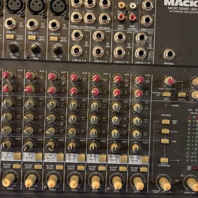 Mackie Micro Series 1202-VLZ 12-Channel Mic / Line Mixer 1997 - 2002 - Dark Gray image 1