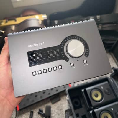 Universal Audio Apollo x4 QUAD Heritage Edition Thunderbolt 3 Audio Interface 2020 - Present - Gray image 1
