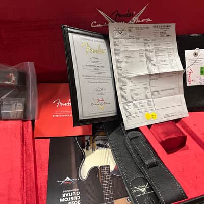Fender Limited Edition SH Heavy Relic Charcoal Frost Metallic image 5