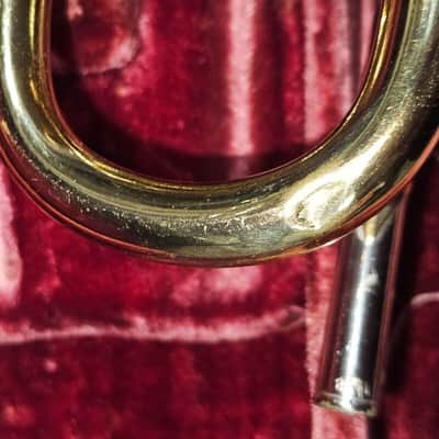 Couesnon Paris Trumpet with case. France. Very Good condition image 6