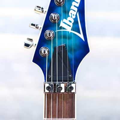 Ibanez S670QM Standard S Series Sapphire Blue Quilted Maple Top Electric Guitar image 8
