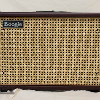 Mesa/Boogie 1x12 Widebody Closed Back Speaker Cabinet - Wine Taurus, Wicker Grille image 2