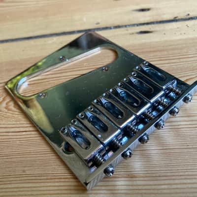 Fender Telecaster Standard Guitar Bridge Plate Mexico 2005 image 6