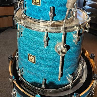 SONOR DeLite 4-piece Drum Kit Birdseye Azure Maple image 3