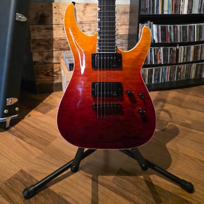 ESP E-II NT-II - Tiger Eye Amber Fade image 1