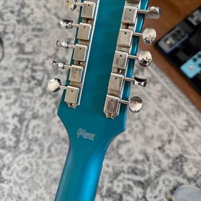 Gibson Custom Shop 1965 Firebird Non Reverse 12 String 2024 - Aqua Mist VOS image 12