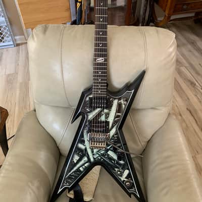 Dean Razorback Dimebag Darrell Shards 2007 - Bone Shards image 1