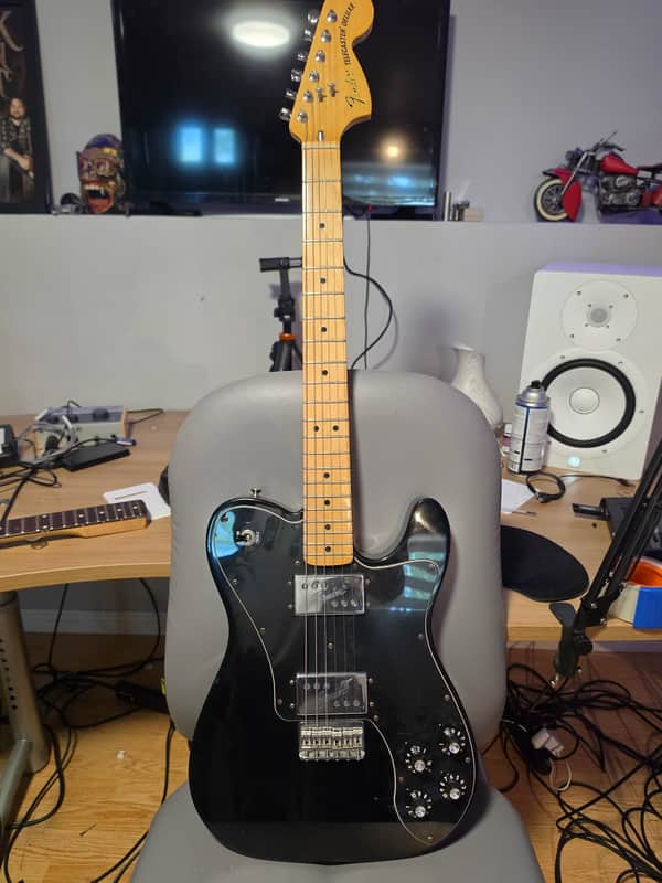 Fender Classic Series '72 Telecaster Deluxe 2004 - 2019 - Black image 1
