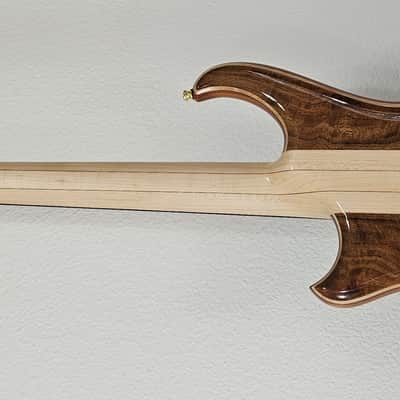 2021 Alembic Mark King Signature Standard Walnut 4 String Bass Guitar image 12