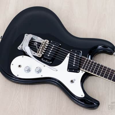 1988 Mosrite Ventures Model VMG-900 ‘65 Vintage Reissue Black w/ Case, Japan Kurokumo image 9